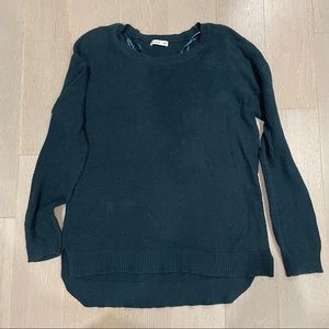 Cotton On - forest green knit sweater size M